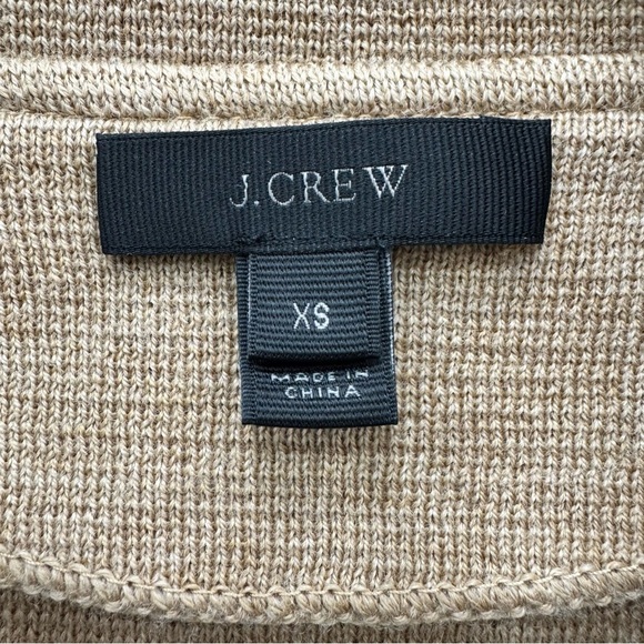 J.Crew brown Tan neutral 
Sophie open-front sweater-blazer SzXS 100% Merino Wool - Picture 7 of 7